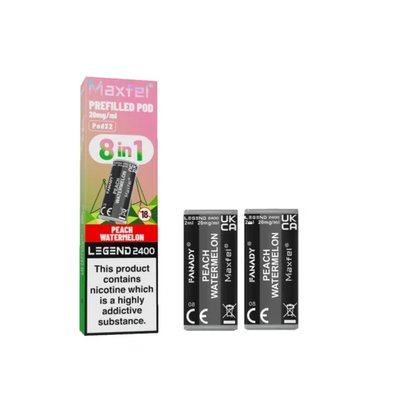 20mg Maxfel Legend Fanady Prefilled Pods 2400 Puffs - Image 19