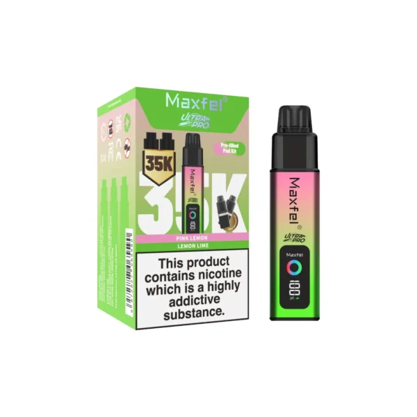 Maxfel Ultra Pro 35k Puffs Prefilled Pod Vape Kit - Image 8