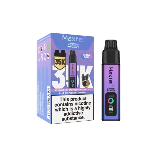 Maxfel Ultra Pro 35k Puffs Prefilled Pod Vape Kit - Image 12