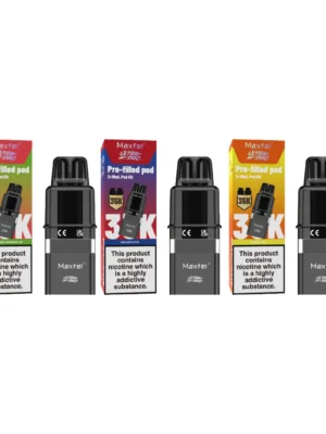 20mg Maxfel Ultra Pro Replacement Prefilled Pods 17500 Puffs