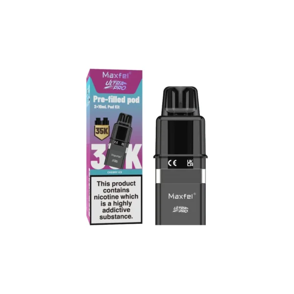 20mg Maxfel Ultra Pro Replacement Prefilled Pods 17500 Puffs - Image 3
