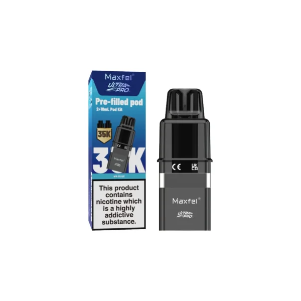 20mg Maxfel Ultra Pro Replacement Prefilled Pods 17500 Puffs - Image 7