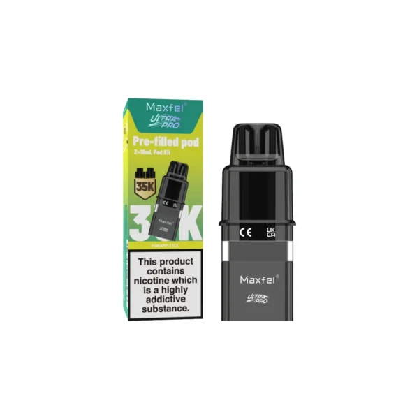 20mg Maxfel Ultra Pro Replacement Prefilled Pods 17500 Puffs - Image 8