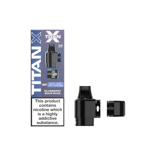 20mg Titan X 10k Puff Prefilled Pods - Image 4