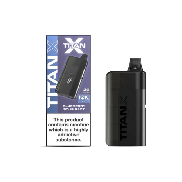 20mg Titan X 10k Puff Prefilled Pod Vape Kit - Image 4