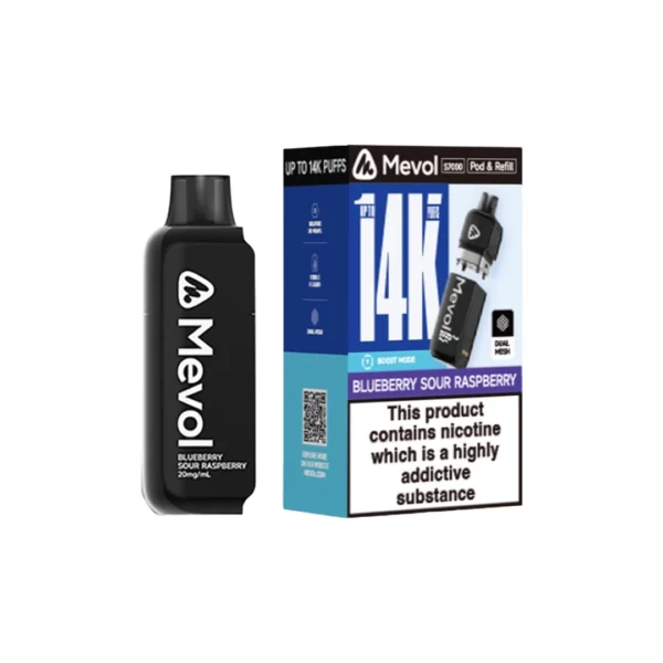 20mg Mevol S7000 Prefilled Pod & Refill 14k puffs - Image 3