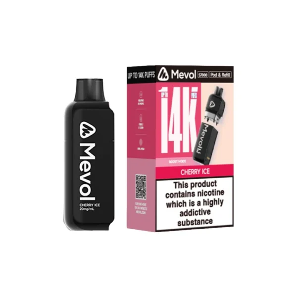 20mg Mevol S7000 Prefilled Pod & Refill 14k puffs - Image 5