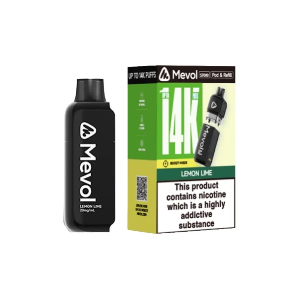 20mg Mevol S7000 Prefilled Pod & Refill 14k puffs - Image 9