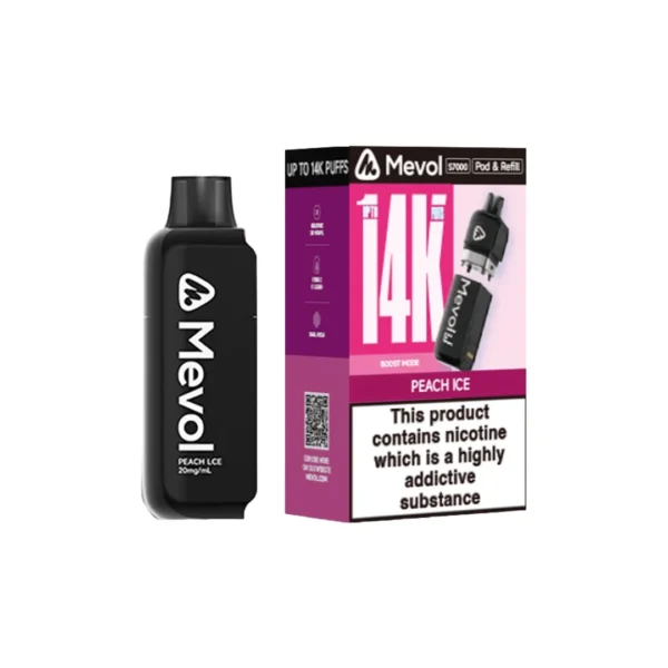 20mg Mevol S7000 Prefilled Pod & Refill 14k puffs - Image 11