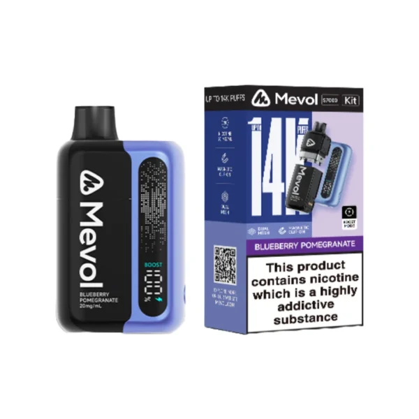 20mg Mevol S7000 Prefilled Pod Vape Kit 14k puffs - Image 2
