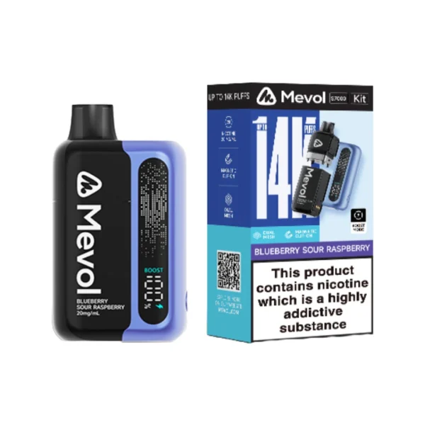 20mg Mevol S7000 Prefilled Pod Vape Kit 14k puffs - Image 3