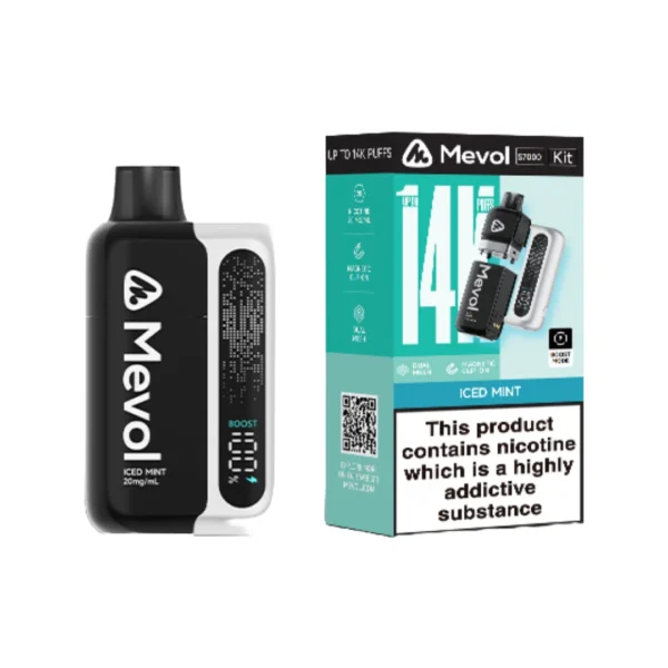 20mg Mevol S7000 Prefilled Pod Vape Kit 14k puffs - Image 8