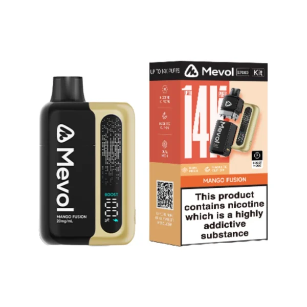 20mg Mevol S7000 Prefilled Pod Vape Kit 14k puffs - Image 10