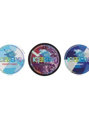 50mg Iceberg Extra Strong Nicotine Pouches - 20 Pouches