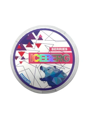 20mg Iceberg Berries Nicotine Pouches - 20 Pouches
