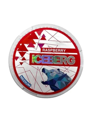 20mg Iceberg Raspberry Nicotine Pouches - 20 Pouches
