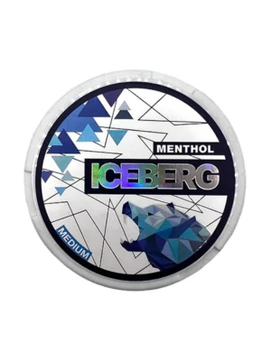 20mg Iceberg Menthol Nicotine Pouches - 20 Pouches