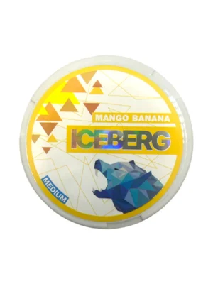 20mg Iceberg Mango Banana Nicotine Pouches - 20 Pouches