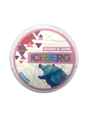 20mg Iceberg Bubblegum Nicotine Pouches - 20 Pouches