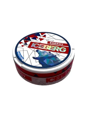 20mg Iceberg Energy Nicotine Pouches - 20 Pouches
