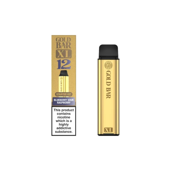 20mg Gold Bar XL Prefilled Pod Vape Kit 10000 Puffs - Image 6