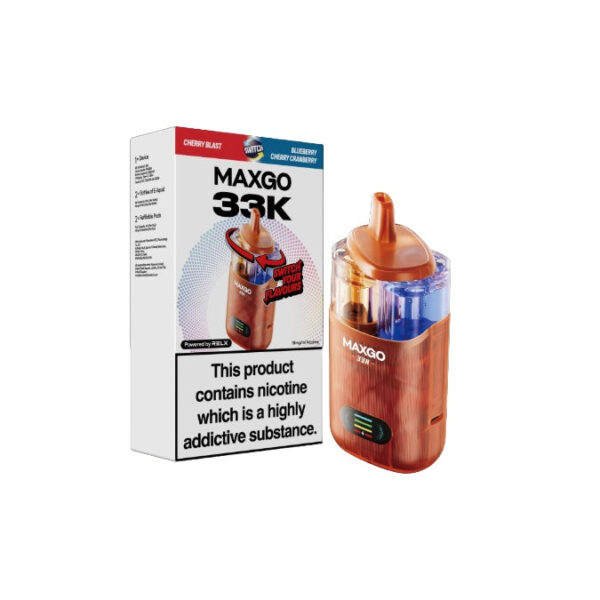 18mg Relx Maxgo 33K Prefilled Pod Vape Kit 25W - Image 10