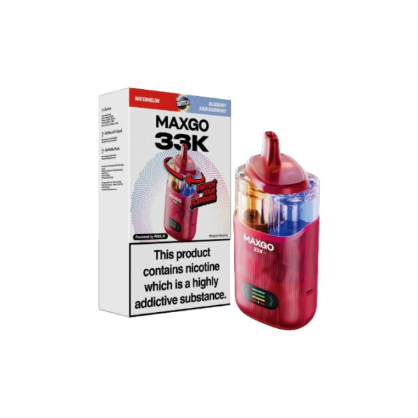 18mg Relx Maxgo 33K Prefilled Pod Vape Kit 25W - Image 2